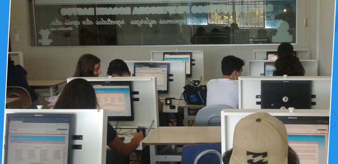 Nova sala de computadores