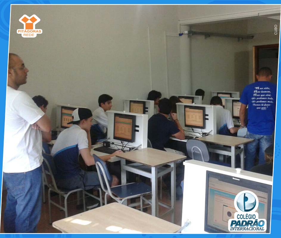 Nova sala de computadores