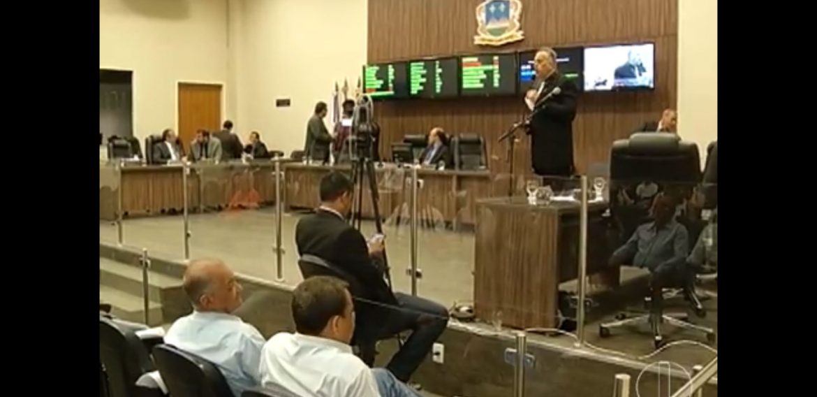Alunos do Padrão na Câmara dos Vereadores