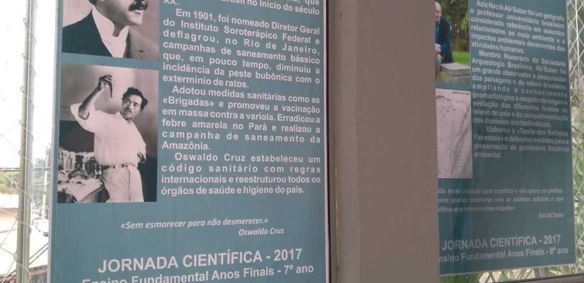 Jornada Científica 2017 – Biomas Brasileiros: Floresta Amazônica – 8º Ano