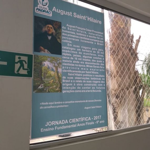 Jornada Científica 2017 – Biomas Brasileiros: Floresta Amazônica – 8º Ano