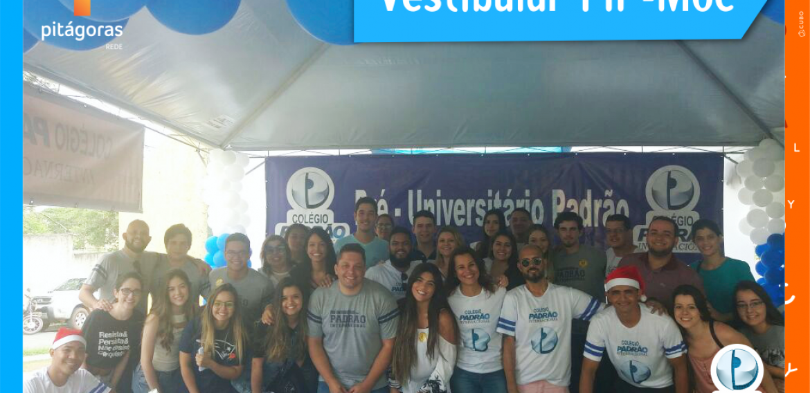 Colégio Padrão Internacional no Vestibular das FIP-Moc