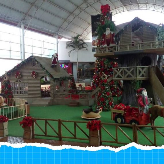 Alunos da Educação Infantil visitaram a Casa do Noel