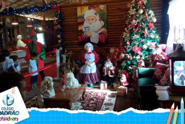 Alunos da Educação Infantil visitaram a Casa do Noel
