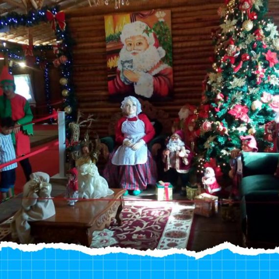 Alunos da Educação Infantil visitaram a Casa do Noel