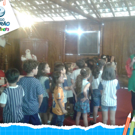 Alunos da Educação Infantil visitaram a Casa do Noel