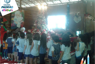 Alunos da Educação Infantil visitaram a Casa do Noel
