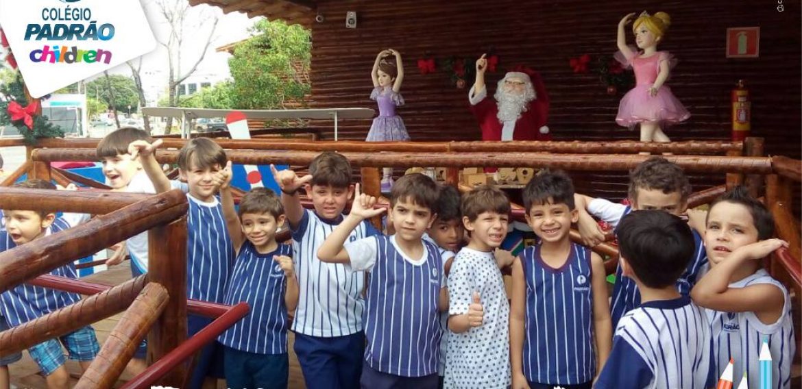 Alunos da Educação Infantil visitaram a Casa do Noel
