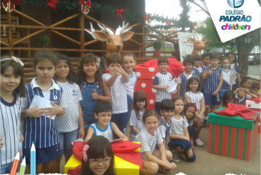 Alunos da Educação Infantil visitaram a Casa do Noel