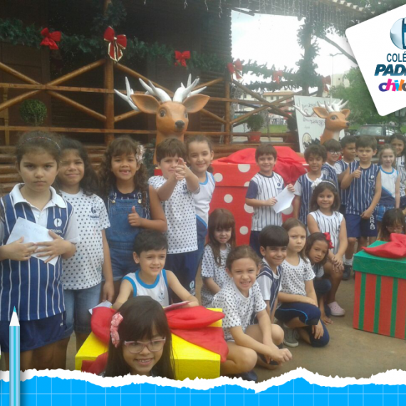 Alunos da Educação Infantil visitaram a Casa do Noel