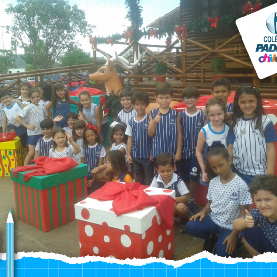Alunos da Educação Infantil visitaram a Casa do Noel