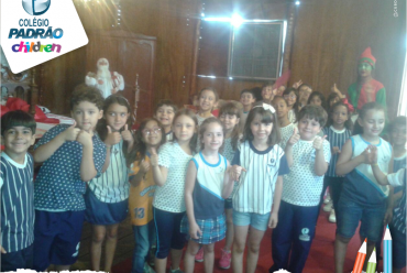 Alunos da Educação Infantil visitaram a Casa do Noel