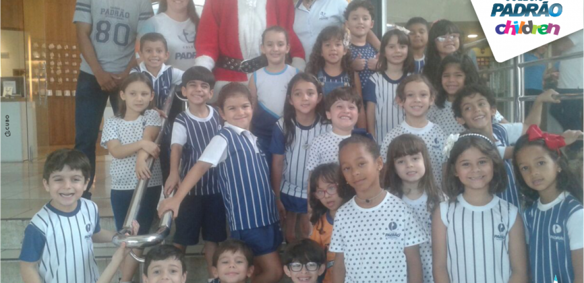 Alunos da Educação Infantil visitaram a Casa do Noel