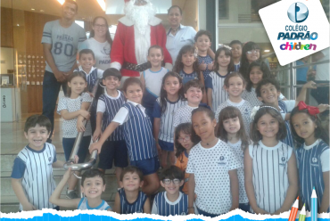 Alunos da Educação Infantil visitaram a Casa do Noel