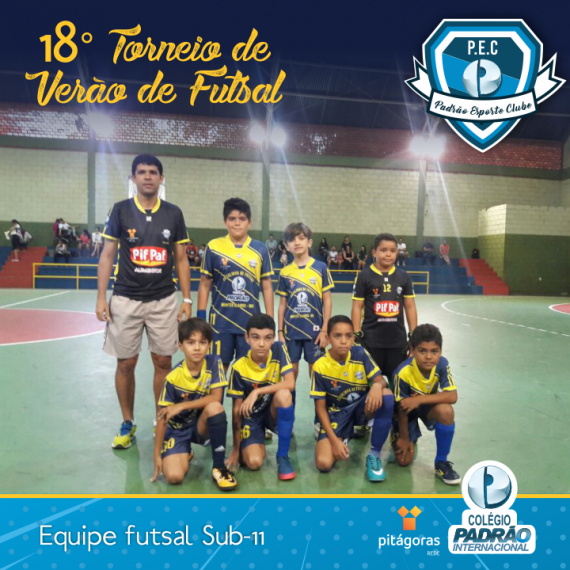 Equipes sub-11 e sub-13 garantem vaga na final do Torneio de Verão de Futsal 
