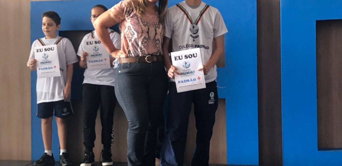 Premiação dos alunos Padrão+