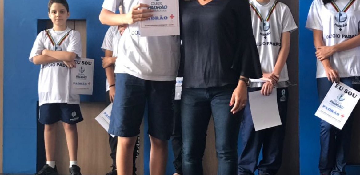 Premiação dos alunos Padrão+