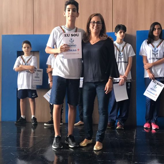 Premiação dos alunos Padrão+