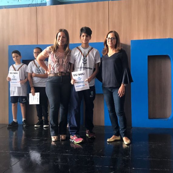 Premiação dos alunos Padrão+