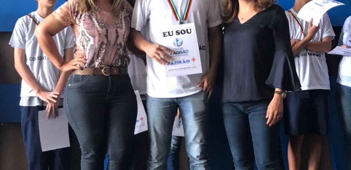 Premiação dos alunos Padrão+