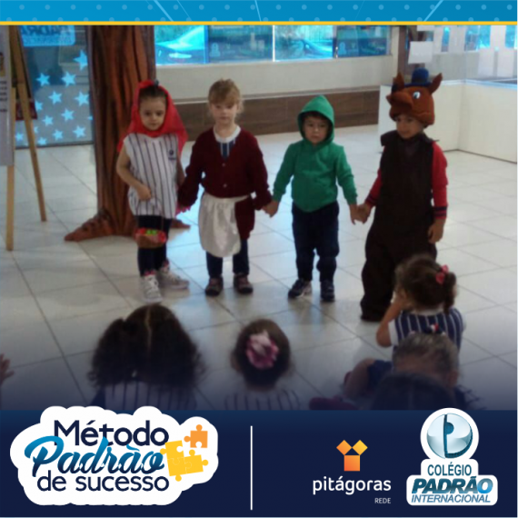 Chapeuzinho vermelho: muita diversão e aprendizado!