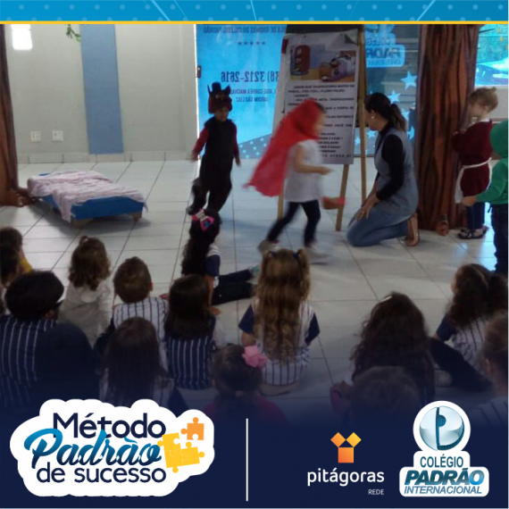 Chapeuzinho vermelho: muita diversão e aprendizado!