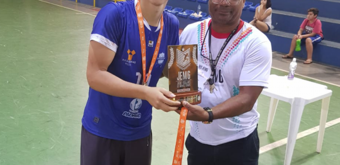 Campeão em três modalidades na fase regional do JEMG