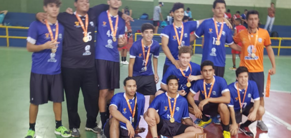 Campeão em três modalidades na fase regional do JEMG