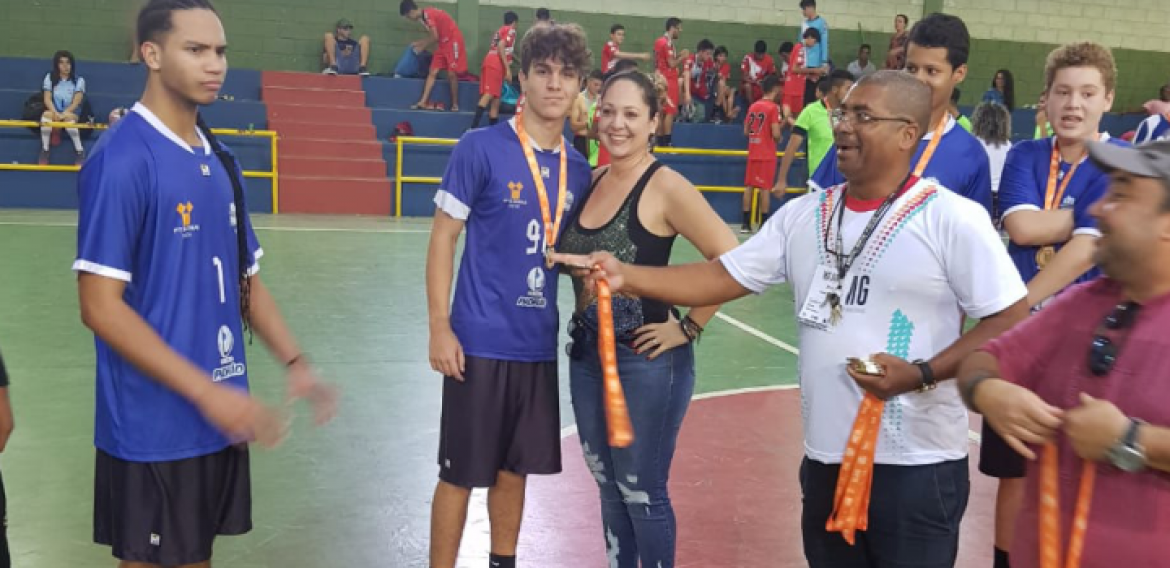 Campeão em três modalidades na fase regional do JEMG
