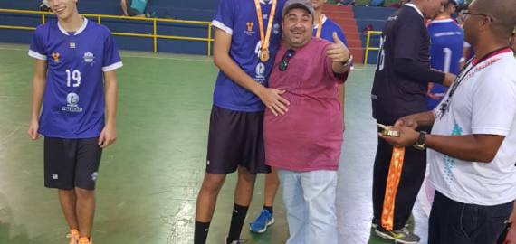 Campeão em três modalidades na fase regional do JEMG