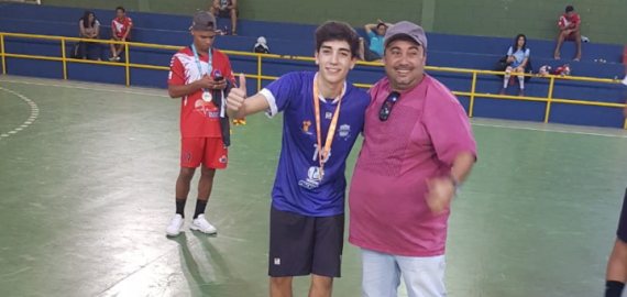 Campeão em três modalidades na fase regional do JEMG
